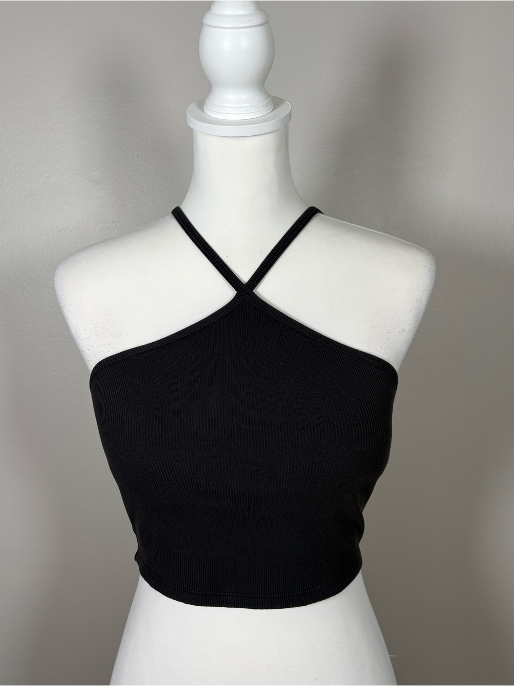 Alo yoga goddess ribbed crop top